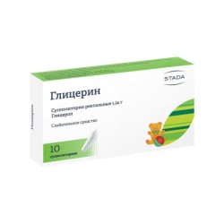 Глицерин супп. рект. 1.24 г 10 шт.