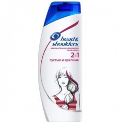 Шампунь и бальзам-ополаскиватель Head & Shoulders 2 в 1 Гладкие и шелковистые против перхоти 400 мл