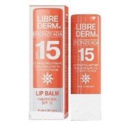 Бальзам для губ Librederm БРОНЗИАДА с пантенолом солнцезащитный SPF-15 4 г