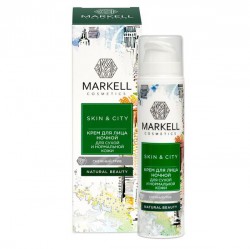 Крем для лица Markell Скин энд Сити снежный гриб ночной для сухой и нормальной кожи 50 мл