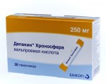 Депакин Хроносфера, гранулы с пролонгированным высвобождением 250 мг 30 шт