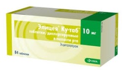 Элицея Ку-таб табл. дисперг. в полости рта 10 мг 84 шт.