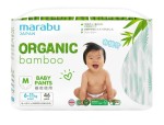 Подгузники-трусики детские, Marabu (Марабу) р. M (6-11 кг) 46 шт Органик бамбу