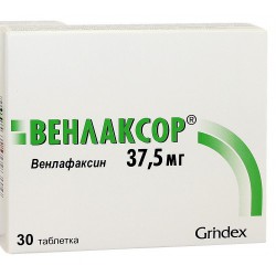 Венлаксор табл. 37.5 мг 30 шт.