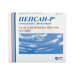 Пепсан-Р, гель для приема внутрь 0.004 г+3 г / 10 г 14 шт саше