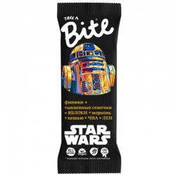 Батончик Bite Стар Ворс Контроль веса морковь кешью 45 г