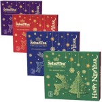 Чай, SebaSTea (СебаСтиа) фильтр-пакет 20 шт Кристмас дир ассорти микс дизайнов 35 г (10 пакетиков по 2 г + 10 пакетиков по 1.5 г)