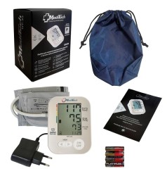 Тонометр автоматический Meditech на плечо с адаптером со стандартной конусной манжетой 22-36 см МТ-43