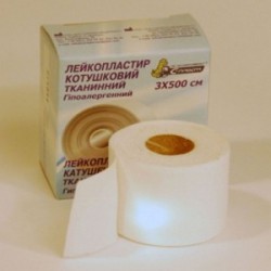 Лейкопластырь карт. уп. р. 3смx500см 1 шт.
