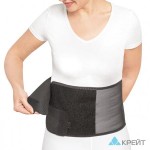 Бандаж послеоперационный, Крейт р. 4 Б-347 для стомы черный