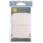 Спонжи, QVS (КВС) 2 шт арт. 10-1068 для нанесения основы макияжа любого типа прямоугольные