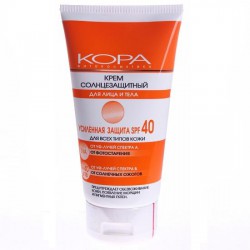 Крем для лица и тела, Кора 150 мл Солнцезащитный SPF 40