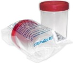 Контейнер для биопроб, 100 мл стерильный инд. упак.