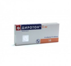 Диротон табл. 5 мг 14 шт.
