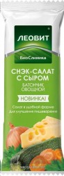 Батончик Леовит БиоСлимика овощной снэк-салат с сыром