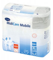 Подгузники-трусы для взрослых, Molicare (Моликар) р. XL 14 шт арт. 915834 Мобайл