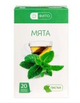 Мяты листья фито, фильтр-пакет 1.5 г 20 шт