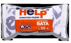 Вата стерильная хирургическая Help